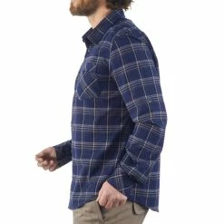 Quechua Men's Trekking Warm Shirt Arpenaz 100 Hiking Clothing