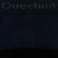 Hiking Clothing Quechua NH100, Mid Hiking Socks, 2 Pairs