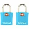 Forclaz Travel Padlock Twin-Pack With Keys Hiking Clothing