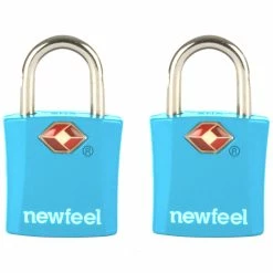 Forclaz Travel Padlock Twin-Pack With Keys Hiking Clothing