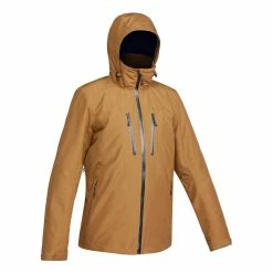 Forclaz Travel 500, 14°F 3-in-1 Waterproof Backpacking Jacket, Men's Hiking Clothing
