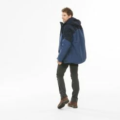 Forclaz Travel 500, 14°F 3-in-1 Waterproof Backpacking Jacket, Men's Hiking Clothing