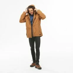 Forclaz Travel 500, 14°F 3-in-1 Waterproof Backpacking Jacket, Men's Hiking Clothing