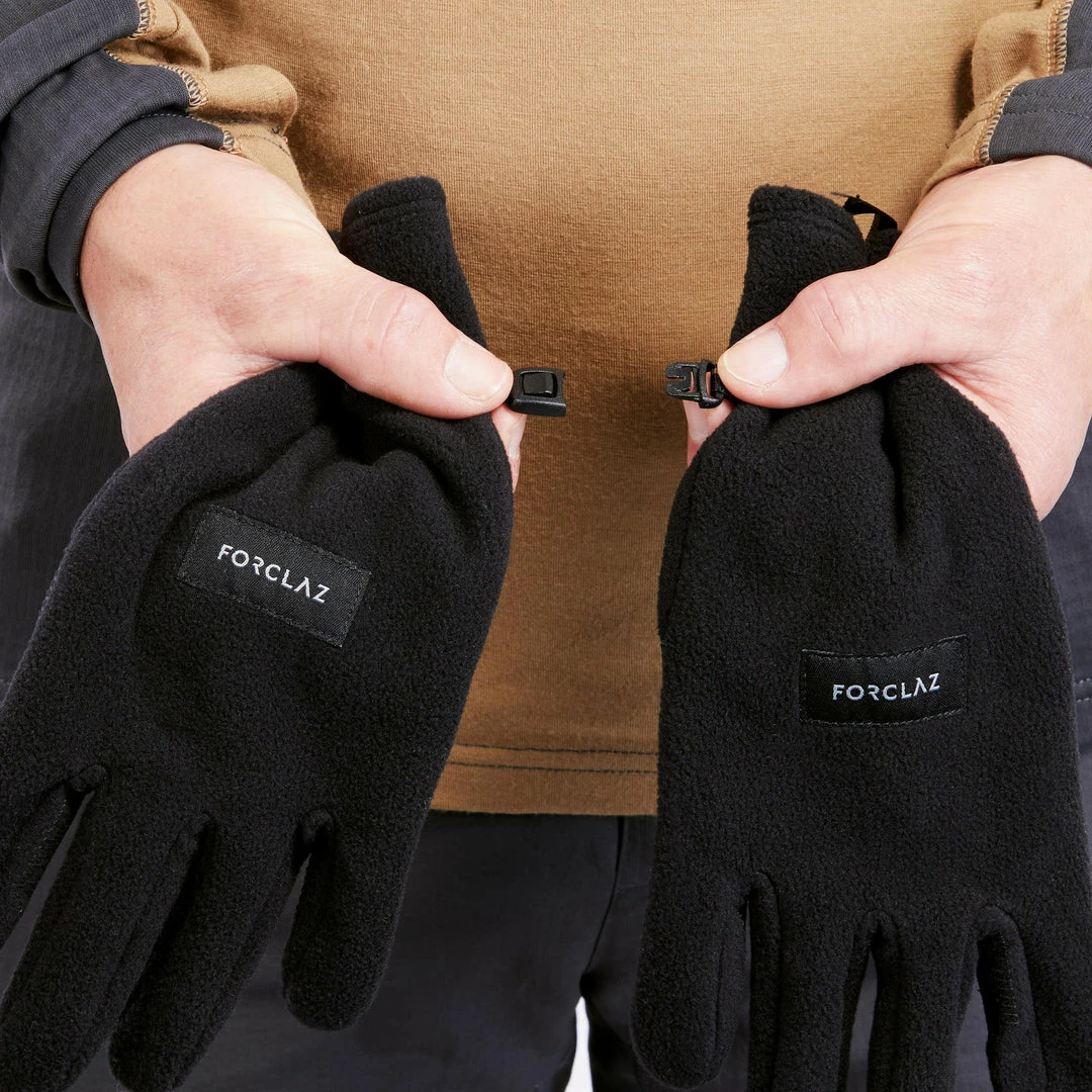 Forclaz Trek 100, Recycled Fleece Backpacking Gloves