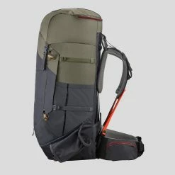 Forclaz Trek 100 Easyfit, 60 L Hiking Backpack, Women's