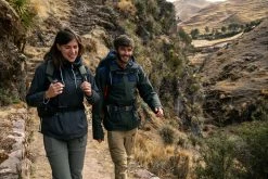 Forclaz Travel 100, 32°F 3-in-1 Waterproof Hiking Jacket, Women's Hiking Clothing