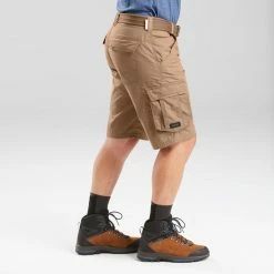Forclaz Travel 100, Hiking Cargo Shorts, Men's