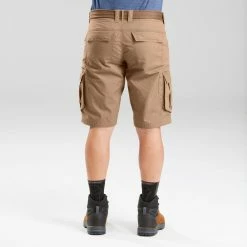 Forclaz Travel 100, Hiking Cargo Shorts, Men's