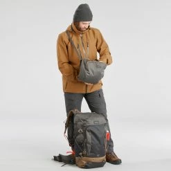 Forclaz Travel 500, 14°F 3-in-1 Waterproof Backpacking Jacket, Men's Hiking Clothing