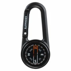 Decathlon Hiking Clothing Geonaute 50, Compact Snap-Hook Orienteering Compass