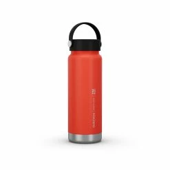 Quechua, Double Wall Insulated Wide Mouth Stainless Steel Water Bottle, 25oz