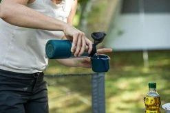 Quechua MH500, Double Wall Insulated Stainless Steel Hiking Water Bottle, 27oz