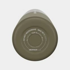 Quechua MH500, Isothermal Double Wall Stainless Steel Hiking Water Bottle, 34oz Hiking Clothing