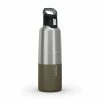 Quechua MH500, Isothermal Double Wall Stainless Steel Hiking Water Bottle, 34oz Hiking Clothing