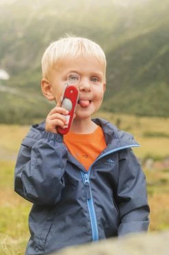 Hiking Clothing Quechua MH500, Waterproof Hiking Jacket, Kids'