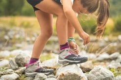 Hiking Clothing Quechua Crossrock, Mid Waterproof Lace-Up Hiking Shoes, Kids'