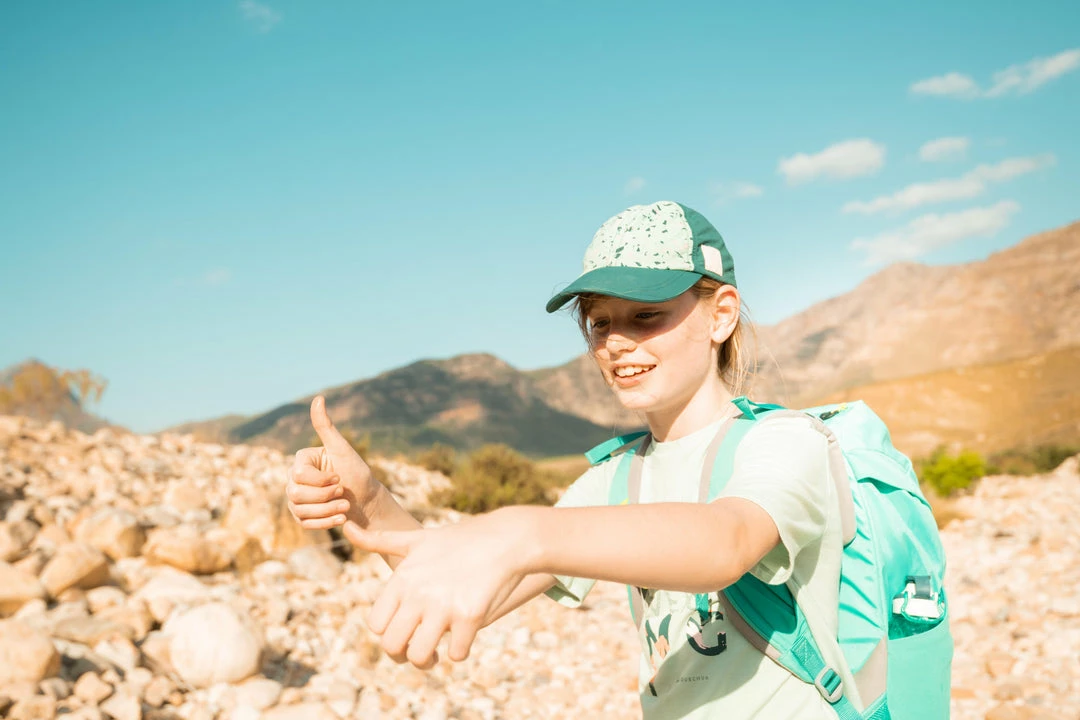 Quechua MH100, Hiking Cap, Kids' Hiking Clothing