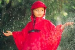 Quechua MH100, Hiking Poncho, Kids' Hiking Clothing