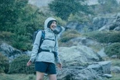 Hiking Clothing Quechua MH100, Hiking Rain Jacket, Women’s