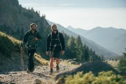 Quechua Hiking Clothing Men's MH100 Waterproof Hiking Rain Jacket