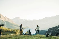 Quechua 2 Second Easy Fresh & Black, Waterproof Pop Up Camping Tent, 2 Person Hiking Clothing