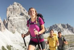 Hiking Clothing Quechua MH500, Short-Sleeved Hiking T-Shirt, Women's