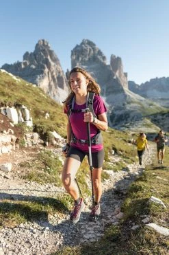 Hiking Clothing Quechua MH500, Short-Sleeved Hiking T-Shirt, Women's