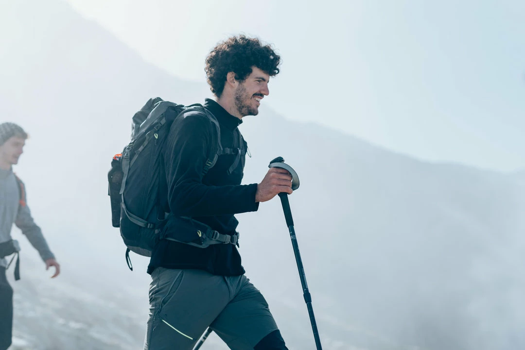 Hiking Clothing Quechua MH100, Eco-Designed Hiking Fleece, Men's