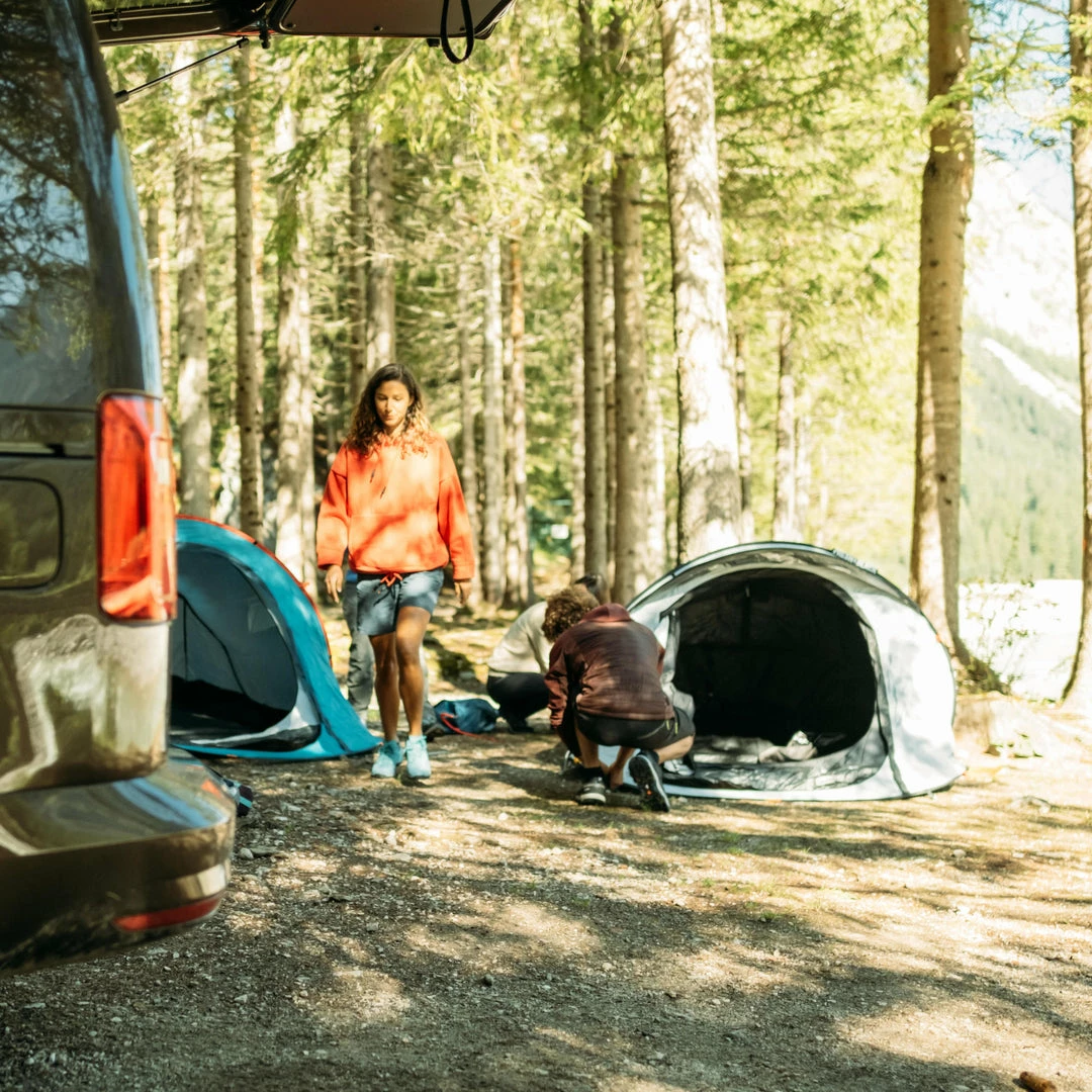 Hiking Clothing Quechua 2 Second Fresh & Black, Waterproof Pop Up Camping Tent, 2 Person