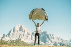 Quechua 2 Second Fresh & Black, Waterproof Pop Up Camping Tent, 2 Person Hiking Clothing