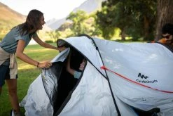 Hiking Clothing Quechua 2 Second Fresh & Black, Waterproof Pop Up Camping Tent, 3 Person
