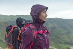 Quechua Women’s Mountain Hiking Waterproof Rain Jacket MH500