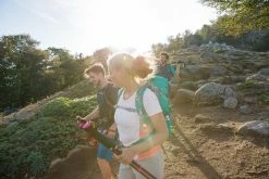 Quechua Women's Mountain Hiking Short-Sleeved T-Shirt MH500 Hiking Clothing