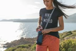 Quechua Hiking Bottle Isothermal Cover 0.75 To 1 Liter Hiking Clothing