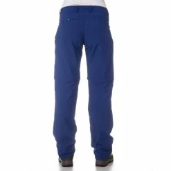 Forclaz 100 Women's Blue Convertible Walking Pants Hiking Clothing