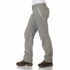 Forclaz 100 Women's Blue Convertible Walking Pants Hiking Clothing