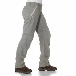 Forclaz 100 Women's Blue Convertible Walking Pants Hiking Clothing