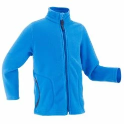 Hiking Clothing Quechua MH150, Hiking And Skiing Fleece Jacket, Kids'