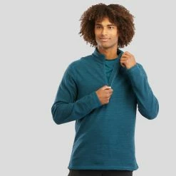 Quechua MH100, Eco-Designed Hiking Fleece, Men's