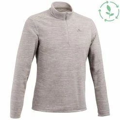 Hiking Clothing Quechua MH100, Eco-Designed Hiking Fleece, Men's