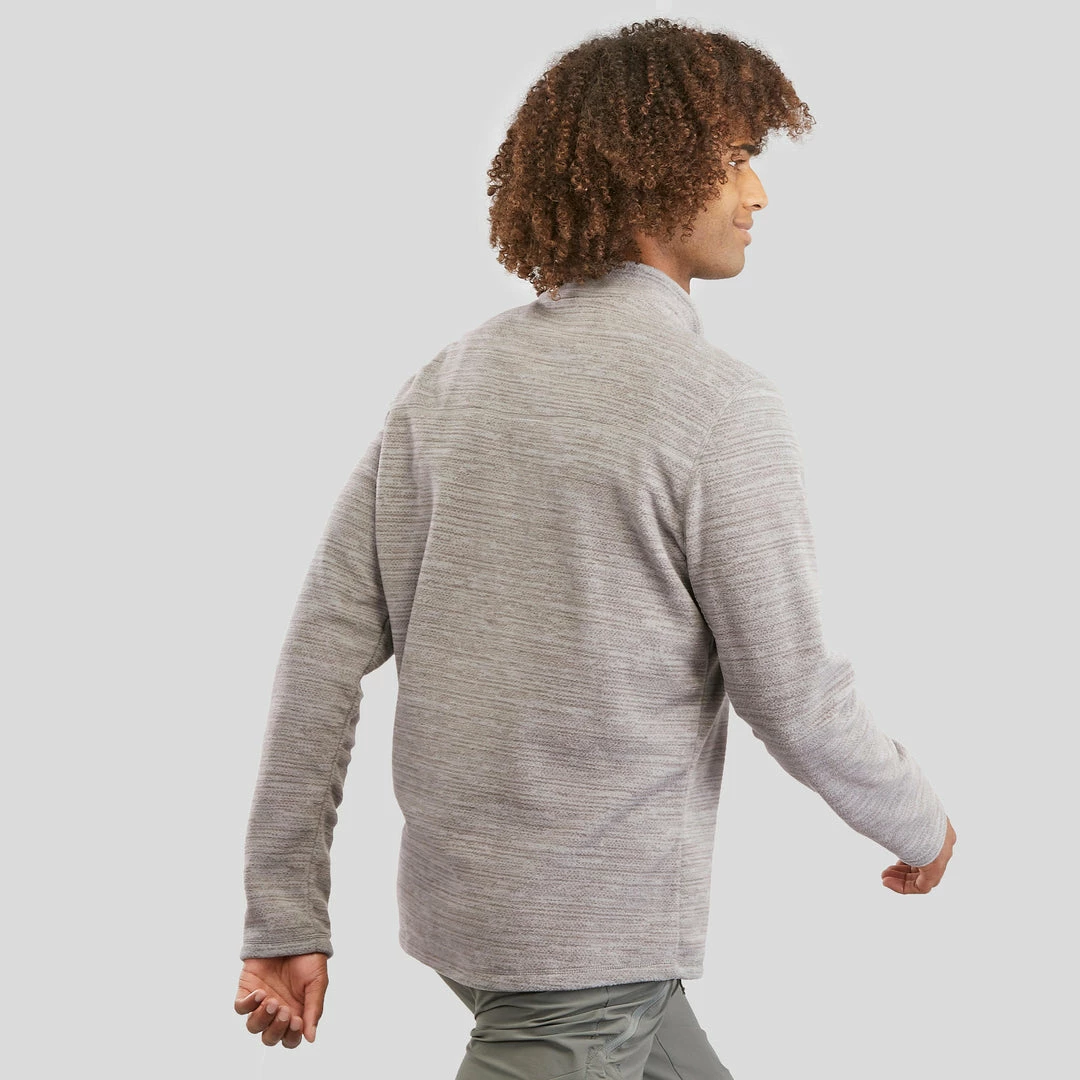 Hiking Clothing Quechua MH100, Eco-Designed Hiking Fleece, Men's