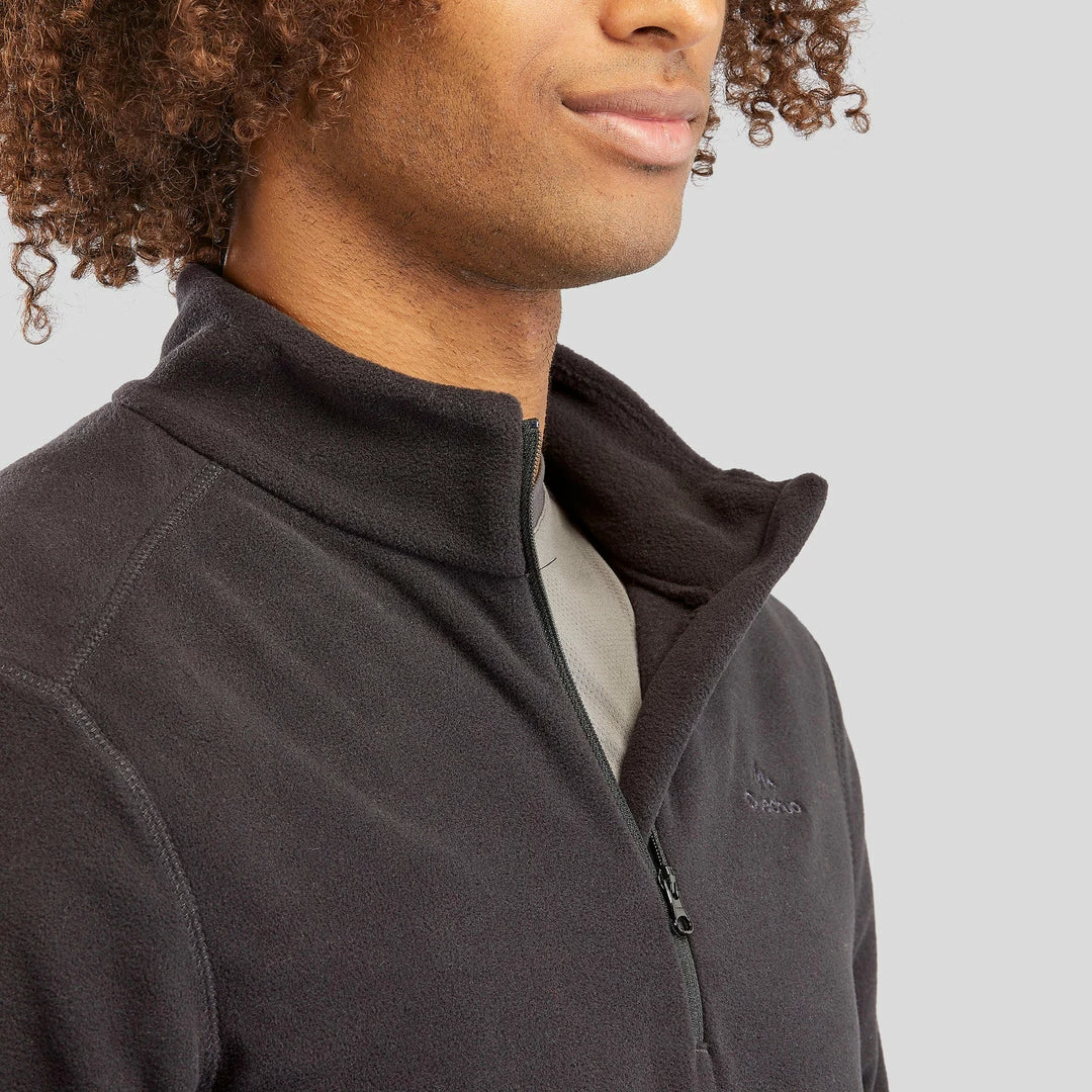 Hiking Clothing Quechua MH100, Eco-Designed Hiking Fleece, Men's