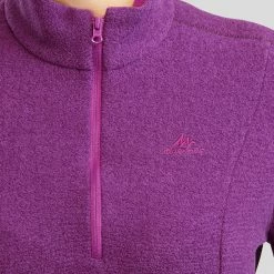 Hiking Clothing Quechua MH100, Eco-Designed Hiking Fleece, Women's