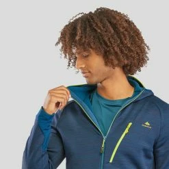 Hiking Clothing Quechua MH900, Hiking Fleece Jacket, Men's