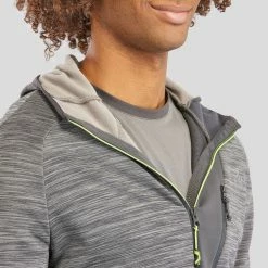 Hiking Clothing Quechua MH900, Hiking Fleece Jacket, Men's