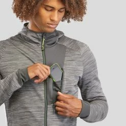 Hiking Clothing Quechua MH900, Hiking Fleece Jacket, Men's