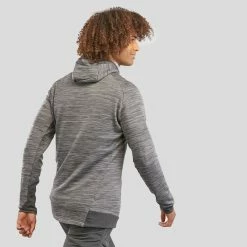 Hiking Clothing Quechua MH900, Hiking Fleece Jacket, Men's