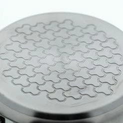 Hiking Clothing Quechua MH100, 2.6 L Camping Stainless-Steel Cook Set, 4 People