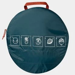 Quechua, 3 Compartment 80 L Camping Recycling Bin