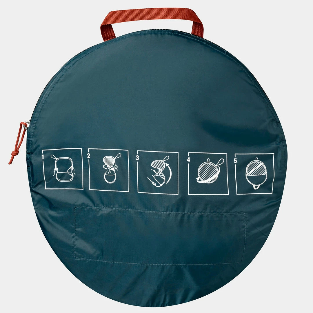 Quechua, 3 Compartment 80 L Camping Recycling Bin